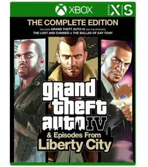 Grand Theft Auto IV Complete Edition – Xbox One / Series X|S – Mídia Digital Wiser Games