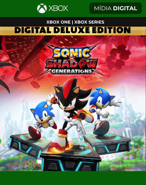 SONIC X SHADOW GENERATIONS Digital Deluxe – Xbox One e Xbox Series X|S Mídia Digital