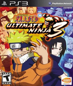 Naruto Ultimate Ninja 3 Ps3 Mídia Digital Wiser Games