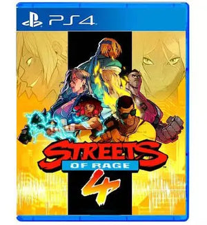 Streets Of Rage 4 PS4 midia digital Wiser Games