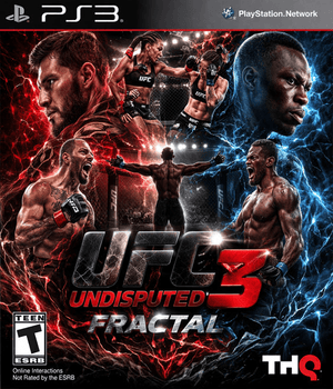 UFC Undisputed 3 Fractal (Atualizado) Ps3 Mídia digital - Big Cyber Games