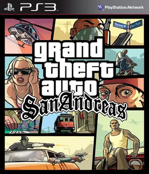 Grand Theft Auto San Andreas HD Pt-Br Ps3 Mídia Digital Wiser Games