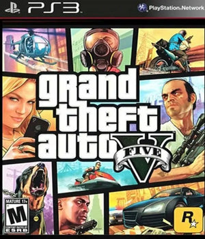 Grand Theft Auto V Pt-Br Ps3 Mídia Digital Wiser Games