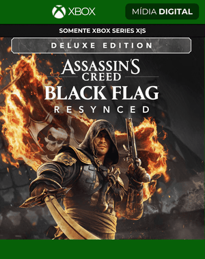 Assassin's Creed Black Flag Resynced Edição Deluxe - Xbox Series X|S Mídia Digital
