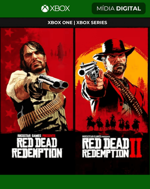 Bundle Red Dead Redemption 1 e 2 – Xbox One / Series X|S – Mídia Digital
