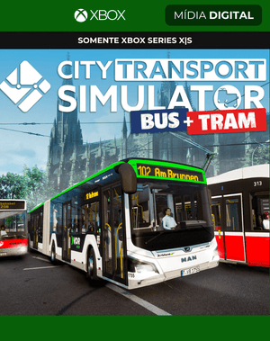 City Transport Simulator: Bus + Tram - Starter Edition – Xbox Series X|S – Mídia Digital