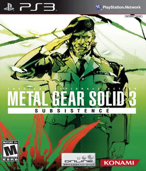 Metal Gear Solid 3 Subsistence Pt-Br Wiser Games