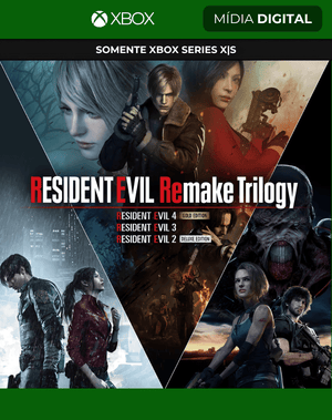 Resident Evil Remake Trilogy – Xbox Series X|S Mídia Digital