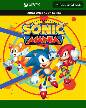 Sonic Mania Xbox One e Xbox Series X|S Mídia Digital