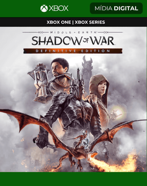 Terra-média: Sombras da Guerra Edição Definitiva  – Xbox One e Xbox Series X|S Mídia Digital