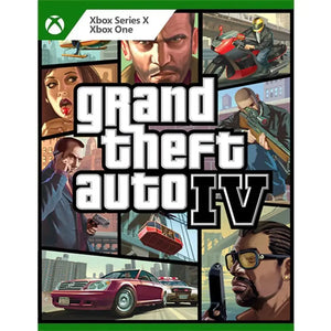 Grand Theft Auto IV – GTA 4 – Xbox One / Series X|S – Mídia Digital Wiser Games