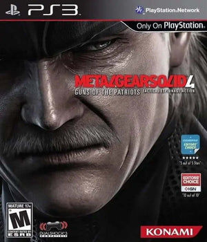 Metal Gear Solid 4 PT-BR Ps3 Mídia Digital - Big Cyber Games
