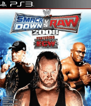 WWE SmackDown vs. Raw 2008 Ps3 Mídia Digital - Big Cyber Games